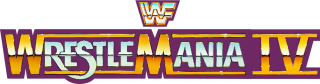WWF WrestleMania IV: Logo WWF WrestleMania IV: Logo