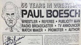 WWF Paul Boesch Retirement Show WWF Paul Boesch Retirement Show