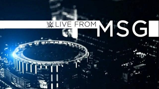 WWE Live from Madison Square Garden - Match Card & Results | WWE PPV