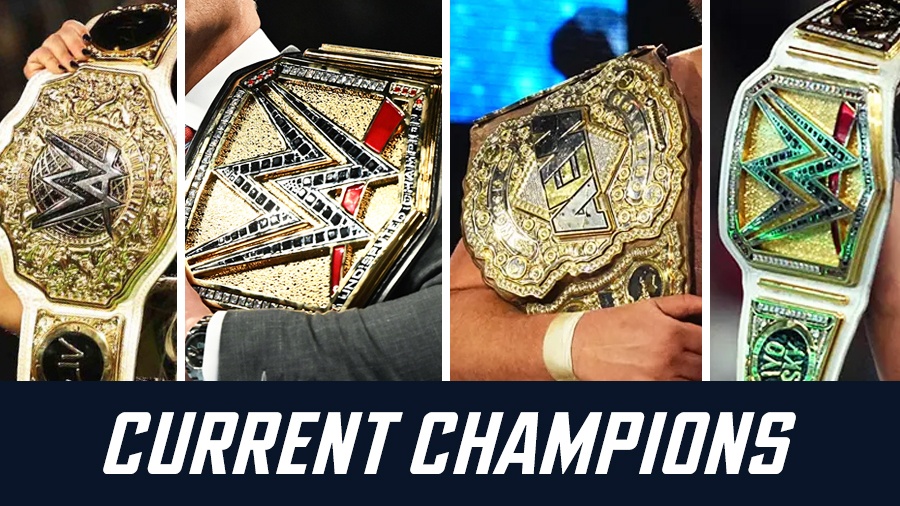 List Of Current Champions In WWE On November 25, 2024