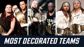 Most Decorated Tag Teams of All-Time: Ranked by Titles Won Most Decorated Tag Teams of All-Time: Ranked by Titles Won