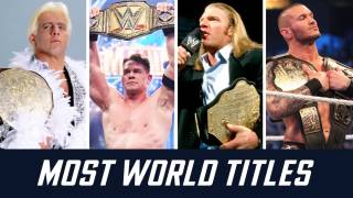 Top 50 Wrestlers with the Most World Title Wins, Ranked Top 50 Wrestlers with the Most World Title Wins, Ranked