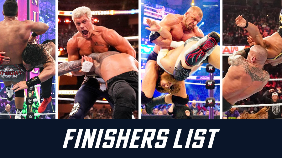 Pro Wrestlers Finishers: List of WWE & AEW Finishing Moves