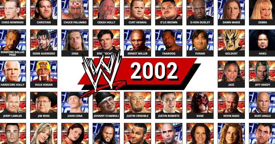 WWE Roster in Year 2002: Full List of Wrestlers