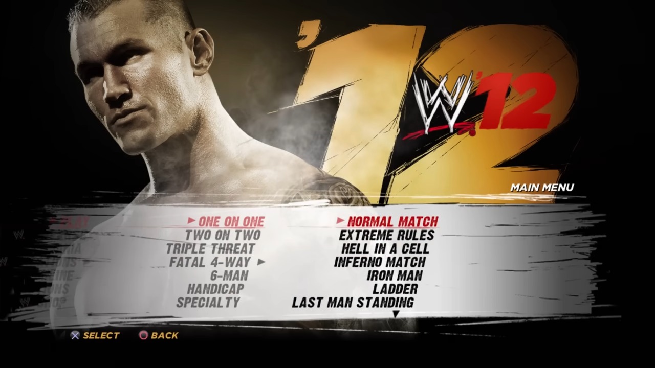 WWE '12 Match Types - Full List - WWE '12 Guides