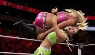 New WWE 2K17 Gameplay feat. Charlotte vs Bayley Highlights