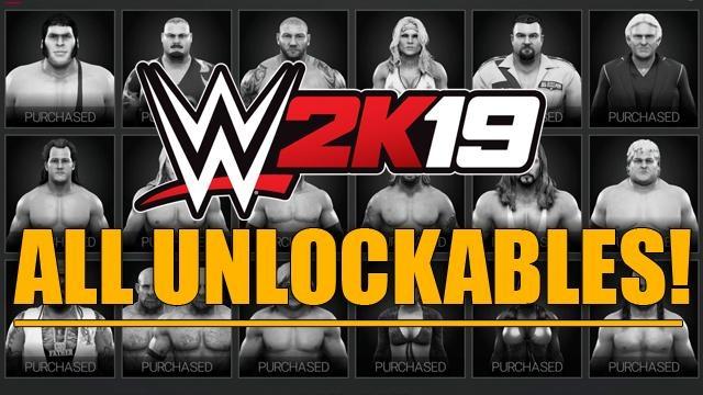 Wwe 2k19 All Unlockables Characters Arenas Championships Vc Purchasables Wwe 2k19 Guides Wwe 2k19 Coverage News Updates