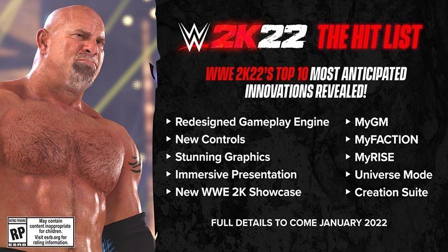 Full WWE 2K22 Roster and Ratings List Revealed
