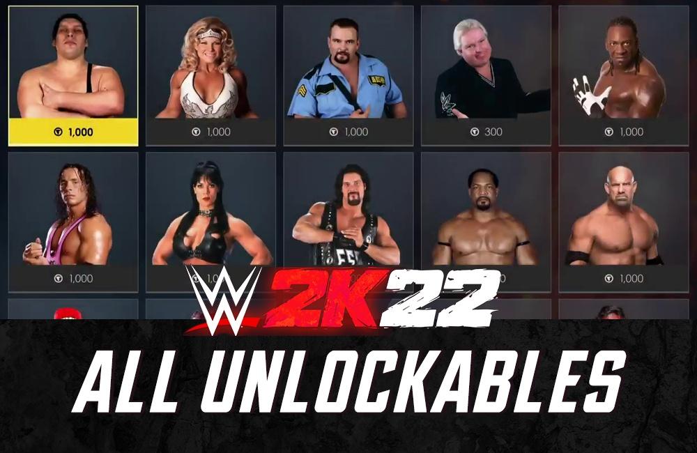 WWE 2K22 Unlockable Superstars: How to unlock all wrestlers - Dexerto
