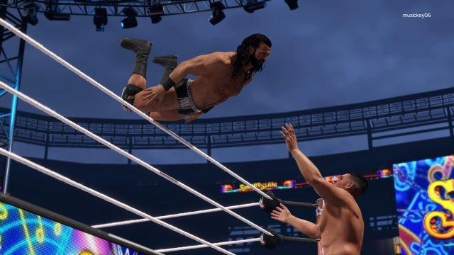 wwe 2k23 drew mcintyre suicide dive