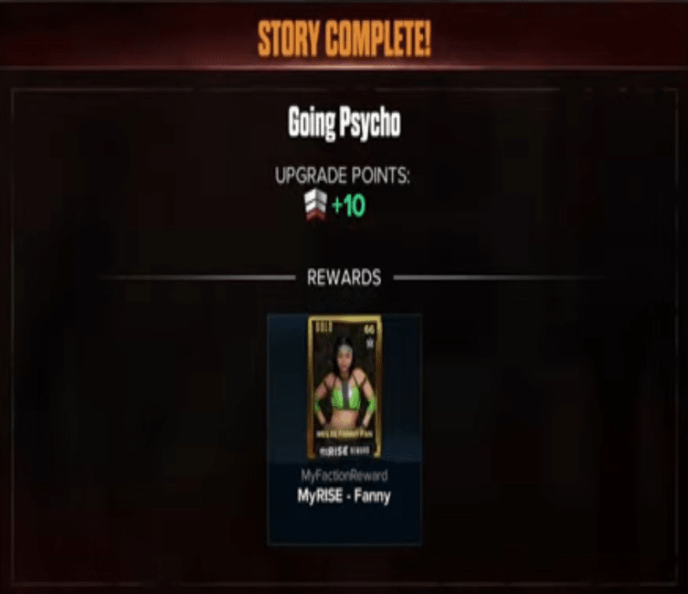 wwe2k24 myrise unleashed going psycho completed