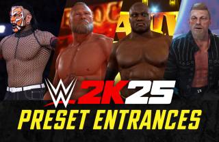 WWE 2K25 Preset Entrances Full List (Single, Tag, Trio & Title)