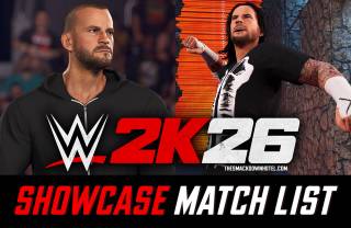 WWE 2K26 CM Punk Showcase: Full Match List WWE 2K26 CM Punk Showcase: Full Match List