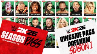 WWE 2K26 DLC List: All Packs, Ringside Pass & Release Dates WWE 2K26 DLC List: All Packs, Ringside Pass & Release Dates