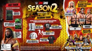WWE 2K26 Ringside Pass #2: All Unlockables & Rewards List WWE 2K26 Ringside Pass #2: All Unlockables & Rewards List