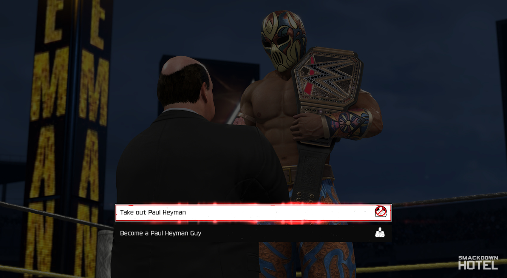 wwe 2k26 myrise guide hector choice